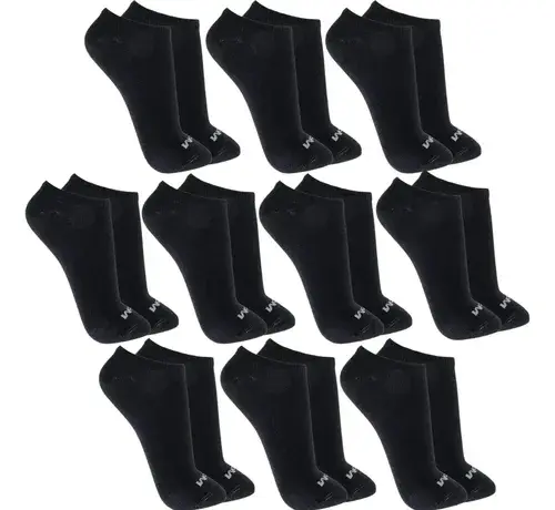 Kit 10 Pares de Meias Mash Invisível Esportiva Algodão Original