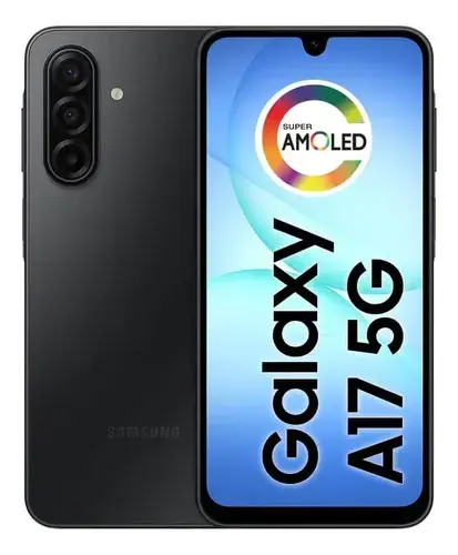 Samsung Galaxy A17 5G 128GB 4GB RAM Câmera 50MP Tela 6.7" NFC IP54 Preto