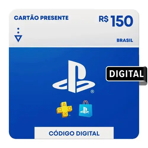 Sony PlayStation Store Gift Card R$ 150 (digital)