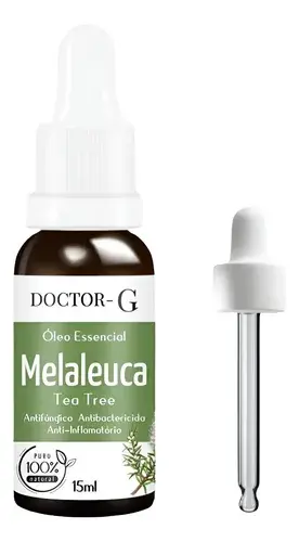 Óleo Essencial de Melaleuca 100% Puro (Tea Tree) 15ml
